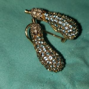 Diamond & Sapphire earrings